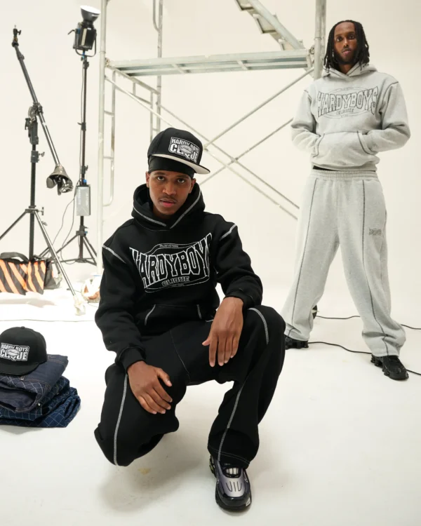 RESTOCK 60 HARDYBOYS CLIQUE OUTLINE TRACKSUIT SET