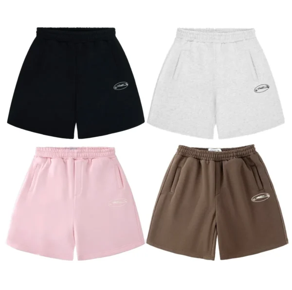Quần Short Nỉ ống rộng